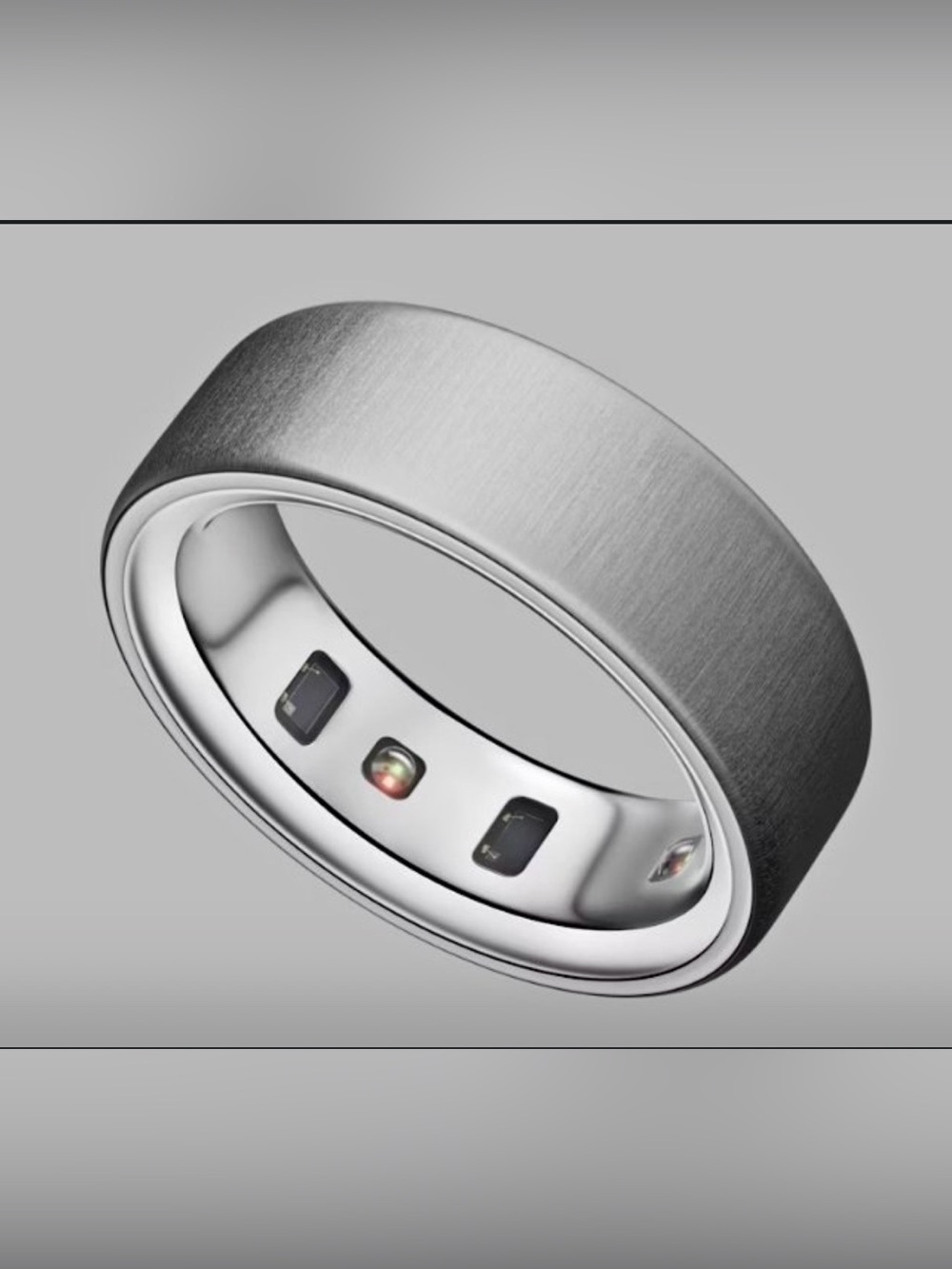 Oura Ring 4 Brushed Silver
